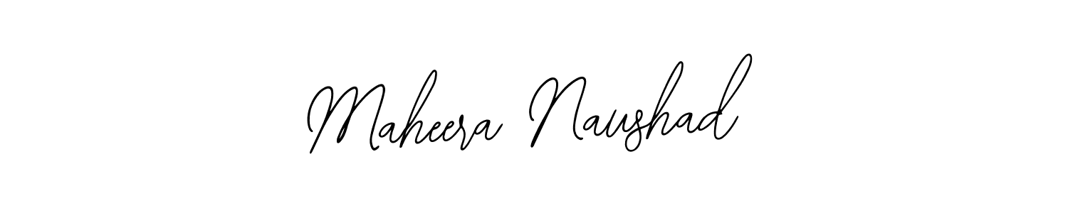 The best way (Bearetta-2O07w) to make a short signature is to pick only two or three words in your name. The name Maheera Naushad include a total of six letters. For converting this name. Maheera Naushad signature style 12 images and pictures png