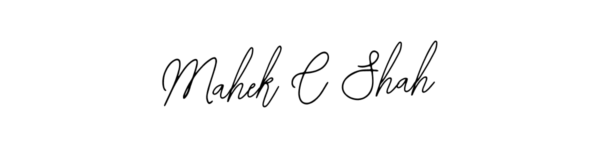 Create a beautiful signature design for name Mahek C Shah. With this signature (Bearetta-2O07w) fonts, you can make a handwritten signature for free. Mahek C Shah signature style 12 images and pictures png