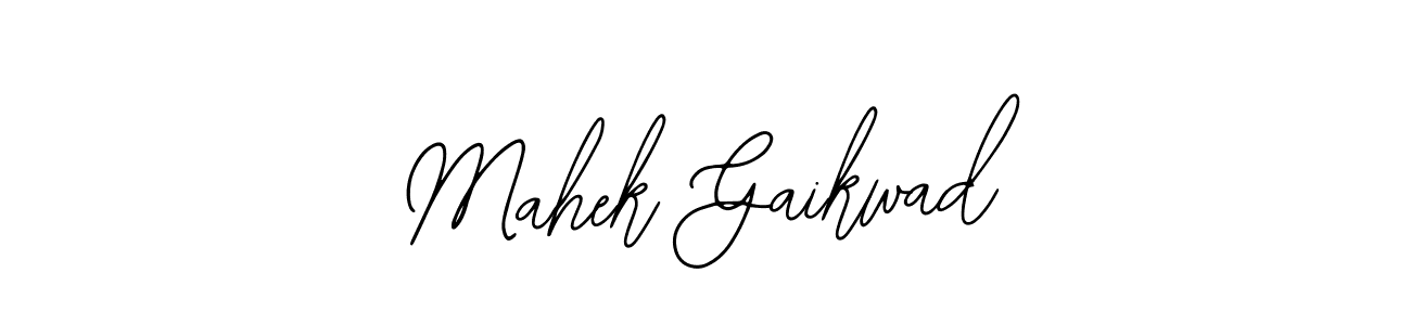 How to make Mahek Gaikwad signature? Bearetta-2O07w is a professional autograph style. Create handwritten signature for Mahek Gaikwad name. Mahek Gaikwad signature style 12 images and pictures png