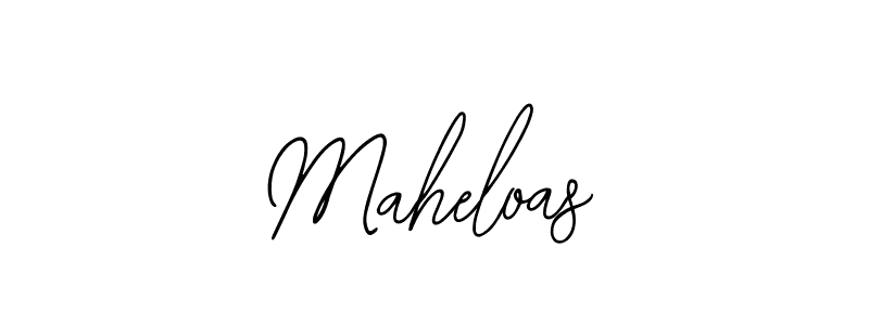 The best way (Bearetta-2O07w) to make a short signature is to pick only two or three words in your name. The name Maheloas include a total of six letters. For converting this name. Maheloas signature style 12 images and pictures png