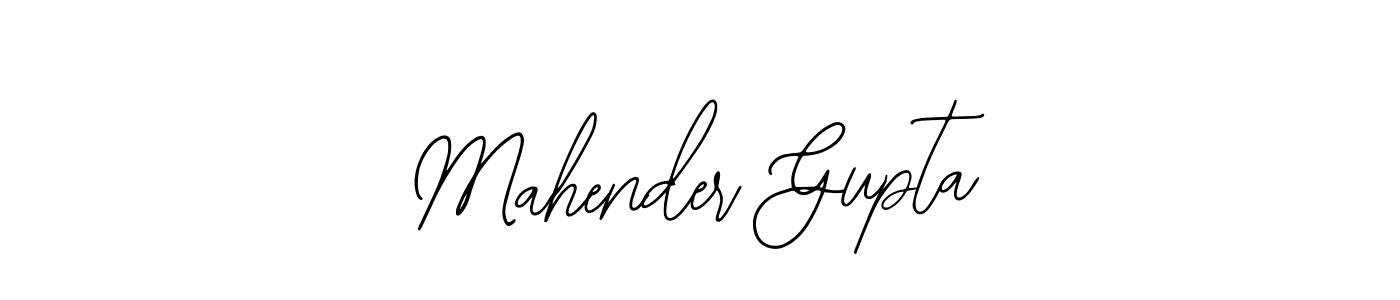 How to make Mahender Gupta signature? Bearetta-2O07w is a professional autograph style. Create handwritten signature for Mahender Gupta name. Mahender Gupta signature style 12 images and pictures png