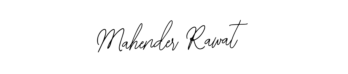 Use a signature maker to create a handwritten signature online. With this signature software, you can design (Bearetta-2O07w) your own signature for name Mahender Rawat. Mahender Rawat signature style 12 images and pictures png