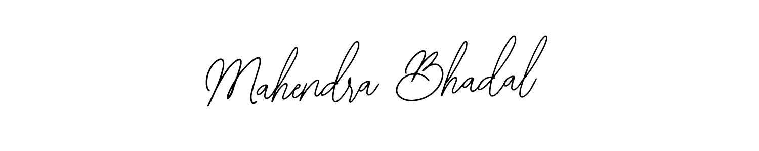 Make a beautiful signature design for name Mahendra Bhadal. Use this online signature maker to create a handwritten signature for free. Mahendra Bhadal signature style 12 images and pictures png