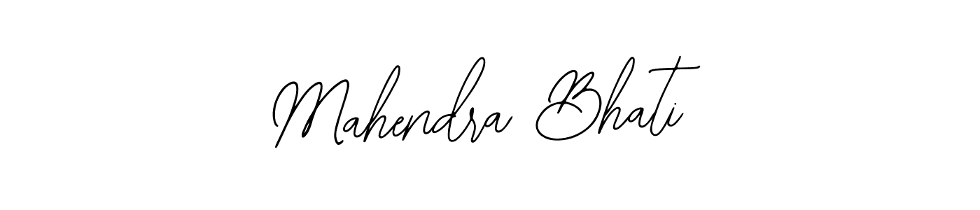 You should practise on your own different ways (Bearetta-2O07w) to write your name (Mahendra Bhati) in signature. don't let someone else do it for you. Mahendra Bhati signature style 12 images and pictures png