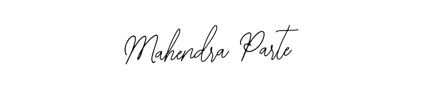 You should practise on your own different ways (Bearetta-2O07w) to write your name (Mahendra Parte) in signature. don't let someone else do it for you. Mahendra Parte signature style 12 images and pictures png