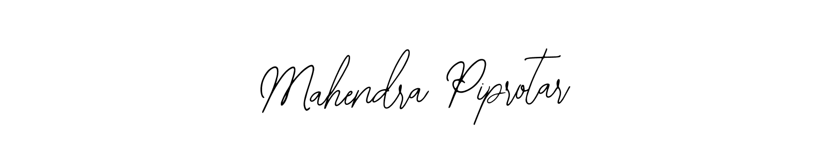 Design your own signature with our free online signature maker. With this signature software, you can create a handwritten (Bearetta-2O07w) signature for name Mahendra Piprotar. Mahendra Piprotar signature style 12 images and pictures png