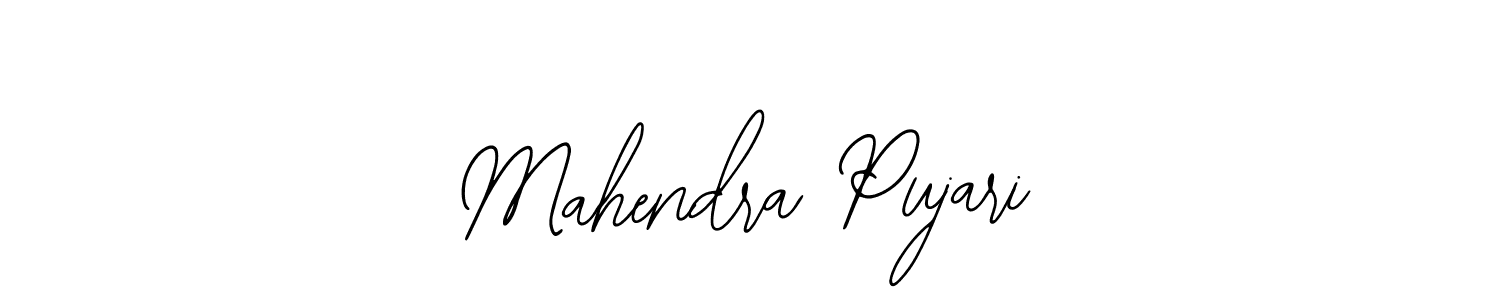 Use a signature maker to create a handwritten signature online. With this signature software, you can design (Bearetta-2O07w) your own signature for name Mahendra Pujari. Mahendra Pujari signature style 12 images and pictures png
