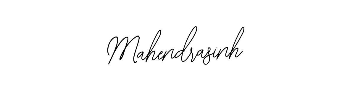 Use a signature maker to create a handwritten signature online. With this signature software, you can design (Bearetta-2O07w) your own signature for name Mahendrasinh. Mahendrasinh signature style 12 images and pictures png