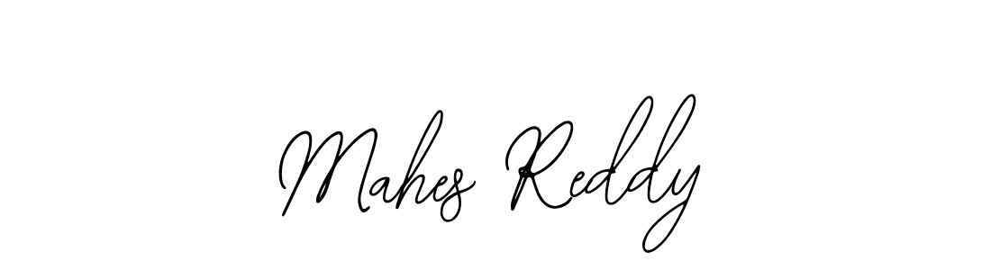 Make a beautiful signature design for name Mahes Reddy. With this signature (Bearetta-2O07w) style, you can create a handwritten signature for free. Mahes Reddy signature style 12 images and pictures png