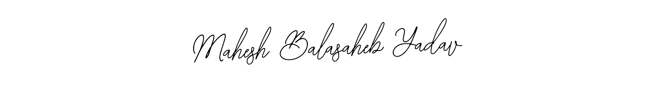 How to make Mahesh Balasaheb Yadav name signature. Use Bearetta-2O07w style for creating short signs online. This is the latest handwritten sign. Mahesh Balasaheb Yadav signature style 12 images and pictures png