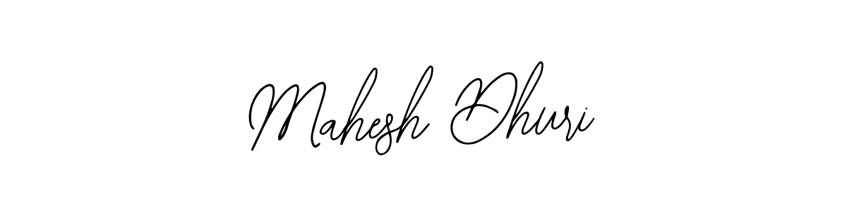 How to make Mahesh Dhuri signature? Bearetta-2O07w is a professional autograph style. Create handwritten signature for Mahesh Dhuri name. Mahesh Dhuri signature style 12 images and pictures png