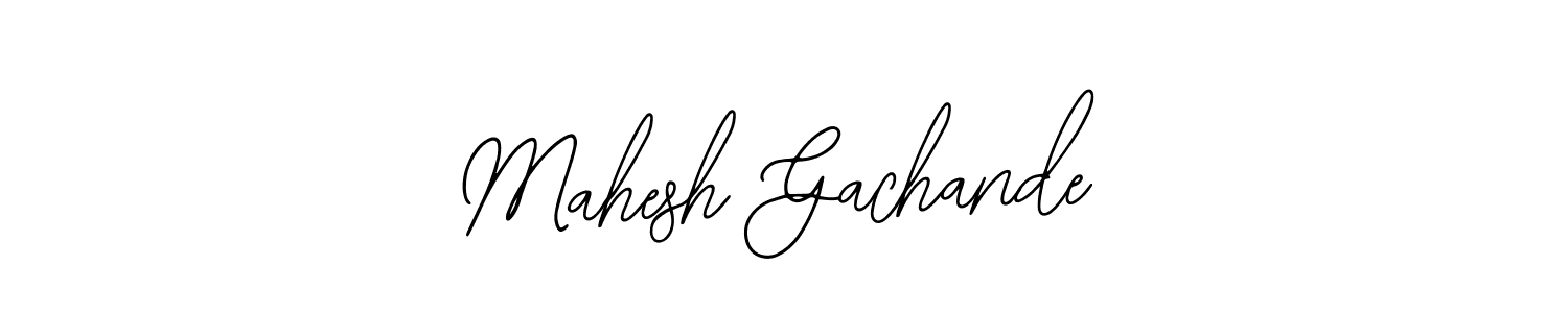 It looks lik you need a new signature style for name Mahesh Gachande. Design unique handwritten (Bearetta-2O07w) signature with our free signature maker in just a few clicks. Mahesh Gachande signature style 12 images and pictures png