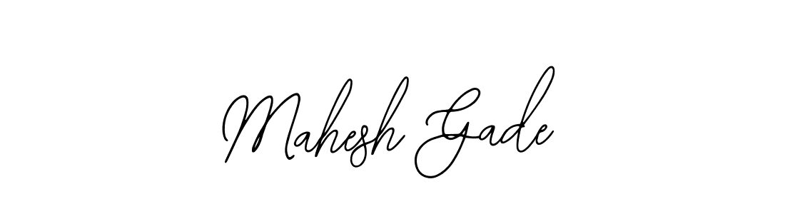 if you are searching for the best signature style for your name Mahesh Gade. so please give up your signature search. here we have designed multiple signature styles  using Bearetta-2O07w. Mahesh Gade signature style 12 images and pictures png