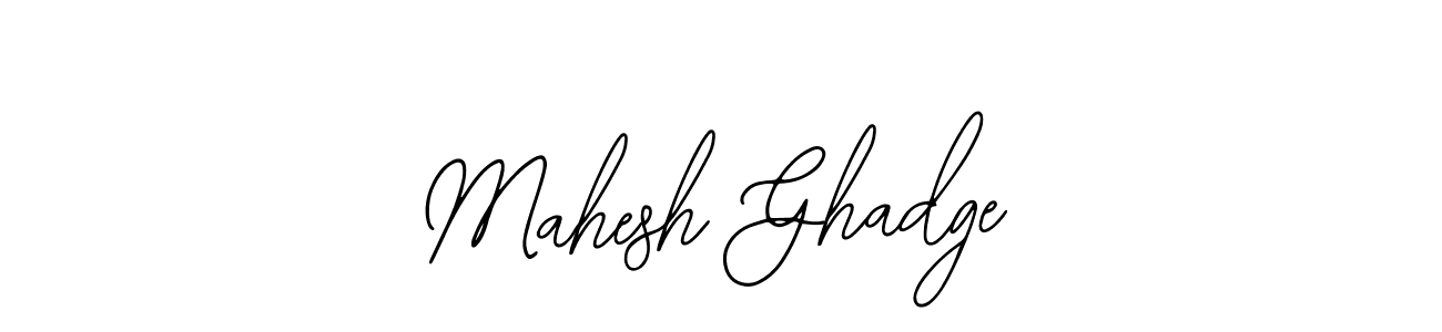 How to make Mahesh Ghadge name signature. Use Bearetta-2O07w style for creating short signs online. This is the latest handwritten sign. Mahesh Ghadge signature style 12 images and pictures png