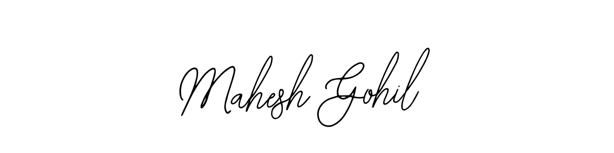 How to make Mahesh Gohil signature? Bearetta-2O07w is a professional autograph style. Create handwritten signature for Mahesh Gohil name. Mahesh Gohil signature style 12 images and pictures png