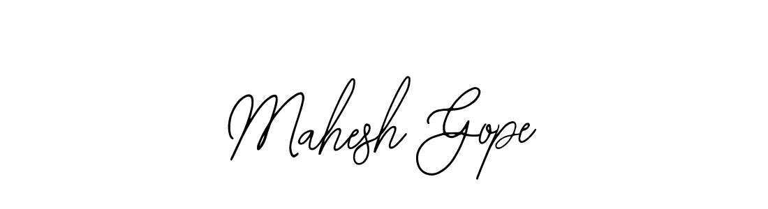 Also we have Mahesh Gope name is the best signature style. Create professional handwritten signature collection using Bearetta-2O07w autograph style. Mahesh Gope signature style 12 images and pictures png