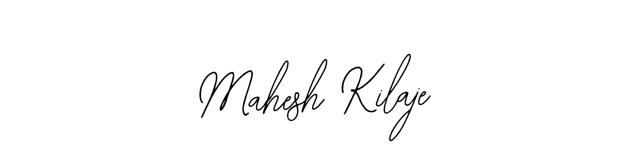 Use a signature maker to create a handwritten signature online. With this signature software, you can design (Bearetta-2O07w) your own signature for name Mahesh Kilaje. Mahesh Kilaje signature style 12 images and pictures png