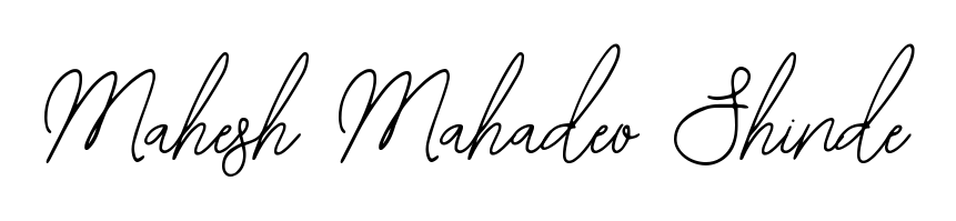 Practice writing Mahesh Mahadeo Shinde with the flow of Bearetta-2O07w lettering. A fantastic source of inspiration for developing your personal signature style. Mahesh Mahadeo Shinde signature style 12 images and pictures png
