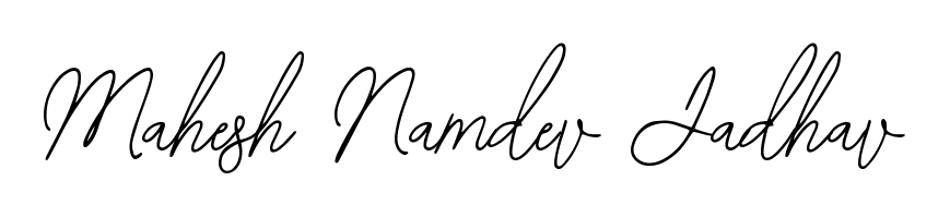 Style your name Mahesh Namdev Jadhav with confidence using Bearetta-2O07w signature design. Simple, elegant, and ready for immediate document use. Mahesh Namdev Jadhav signature style 12 images and pictures png