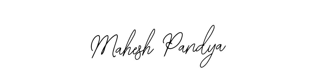 Create a beautiful signature design for name Mahesh Pandya. With this signature (Bearetta-2O07w) fonts, you can make a handwritten signature for free. Mahesh Pandya signature style 12 images and pictures png