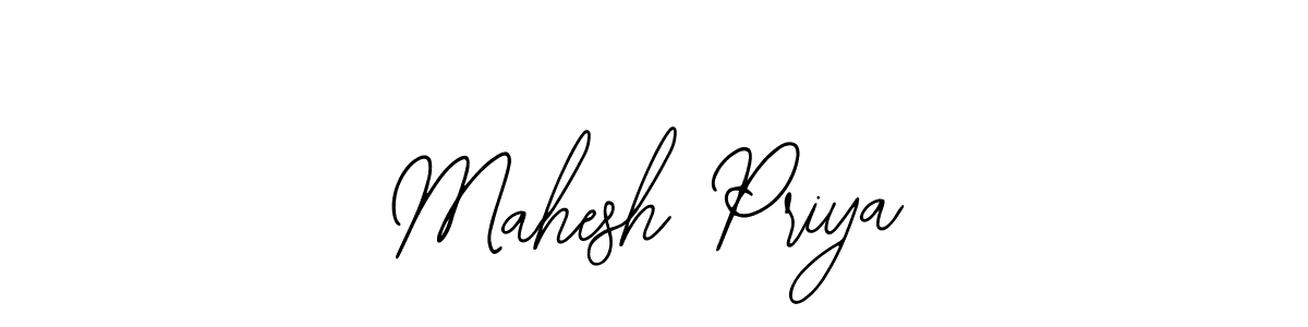 How to Draw Mahesh Priya signature style? Bearetta-2O07w is a latest design signature styles for name Mahesh Priya. Mahesh Priya signature style 12 images and pictures png