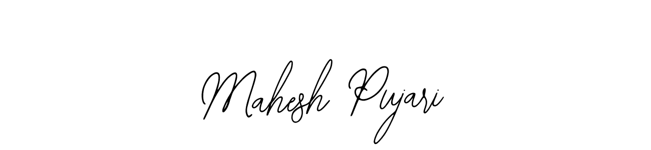 Also You can easily find your signature by using the search form. We will create Mahesh Pujari name handwritten signature images for you free of cost using Bearetta-2O07w sign style. Mahesh Pujari signature style 12 images and pictures png