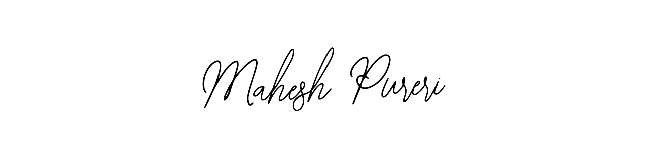 Create a beautiful signature design for name Mahesh Pureri. With this signature (Bearetta-2O07w) fonts, you can make a handwritten signature for free. Mahesh Pureri signature style 12 images and pictures png
