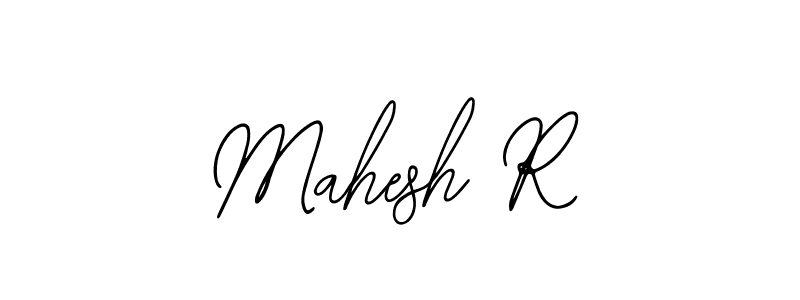 How to Draw Mahesh R signature style? Bearetta-2O07w is a latest design signature styles for name Mahesh R. Mahesh R signature style 12 images and pictures png