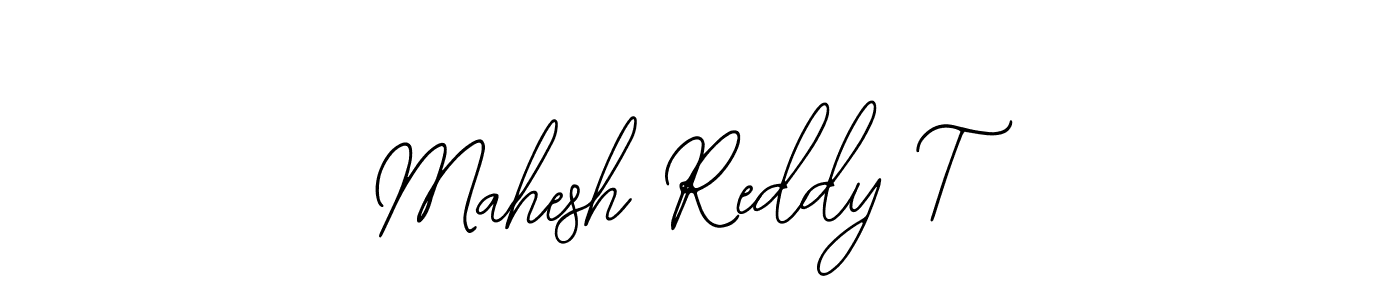 Also You can easily find your signature by using the search form. We will create Mahesh Reddy T name handwritten signature images for you free of cost using Bearetta-2O07w sign style. Mahesh Reddy T signature style 12 images and pictures png