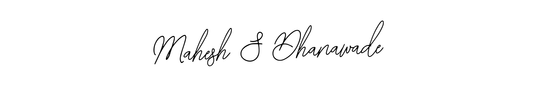 Similarly Bearetta-2O07w is the best handwritten signature design. Signature creator online .You can use it as an online autograph creator for name Mahesh S Dhanawade. Mahesh S Dhanawade signature style 12 images and pictures png