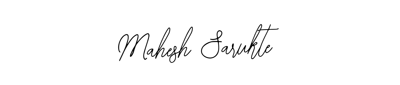 Use a signature maker to create a handwritten signature online. With this signature software, you can design (Bearetta-2O07w) your own signature for name Mahesh Sarukte. Mahesh Sarukte signature style 12 images and pictures png