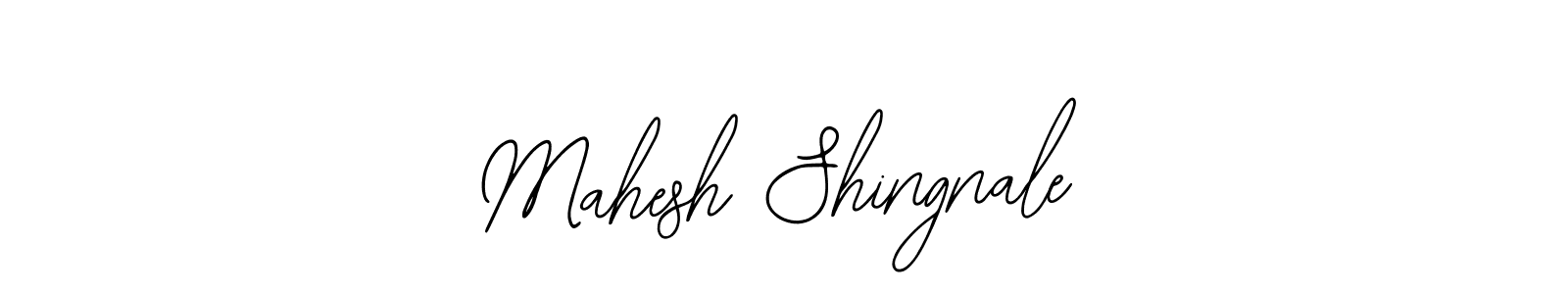 How to make Mahesh Shingnale signature? Bearetta-2O07w is a professional autograph style. Create handwritten signature for Mahesh Shingnale name. Mahesh Shingnale signature style 12 images and pictures png