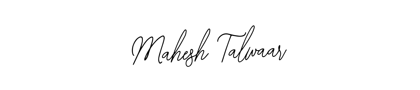 Bearetta-2O07w is a professional signature style that is perfect for those who want to add a touch of class to their signature. It is also a great choice for those who want to make their signature more unique. Get Mahesh Talwaar name to fancy signature for free. Mahesh Talwaar signature style 12 images and pictures png