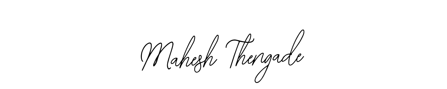 Use a signature maker to create a handwritten signature online. With this signature software, you can design (Bearetta-2O07w) your own signature for name Mahesh Thengade. Mahesh Thengade signature style 12 images and pictures png