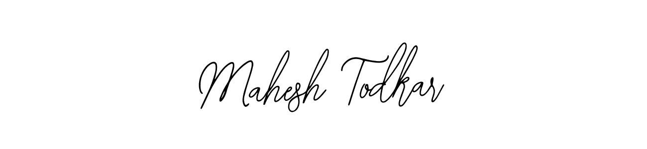 It looks lik you need a new signature style for name Mahesh Todkar. Design unique handwritten (Bearetta-2O07w) signature with our free signature maker in just a few clicks. Mahesh Todkar signature style 12 images and pictures png