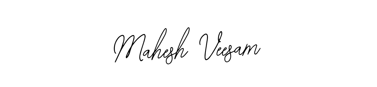 Mahesh Veesam stylish signature style. Best Handwritten Sign (Bearetta-2O07w) for my name. Handwritten Signature Collection Ideas for my name Mahesh Veesam. Mahesh Veesam signature style 12 images and pictures png