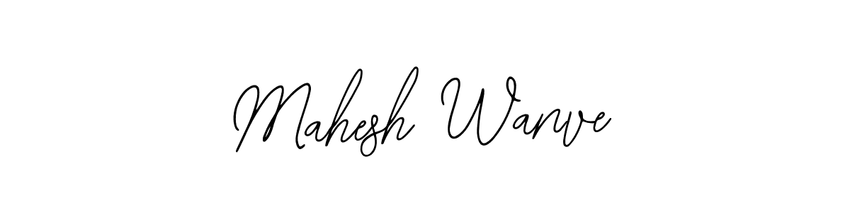 How to Draw Mahesh Wanve signature style? Bearetta-2O07w is a latest design signature styles for name Mahesh Wanve. Mahesh Wanve signature style 12 images and pictures png