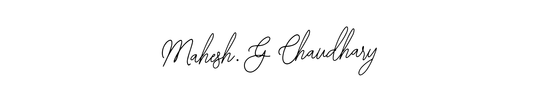 Make a short Mahesh. G Chaudhary signature style. Manage your documents anywhere anytime using Bearetta-2O07w. Create and add eSignatures, submit forms, share and send files easily. Mahesh. G Chaudhary signature style 12 images and pictures png