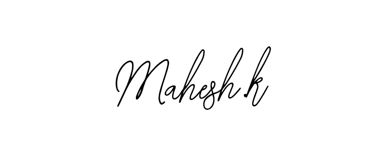 See photos of Mahesh.k official signature by Spectra . Check more albums & portfolios. Read reviews & check more about Bearetta-2O07w font. Mahesh.k signature style 12 images and pictures png