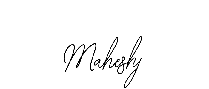 Design your own signature with our free online signature maker. With this signature software, you can create a handwritten (Bearetta-2O07w) signature for name Maheshj. Maheshj signature style 12 images and pictures png