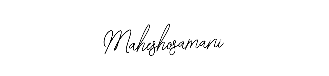 The best way (Bearetta-2O07w) to make a short signature is to pick only two or three words in your name. The name Maheshosamani include a total of six letters. For converting this name. Maheshosamani signature style 12 images and pictures png