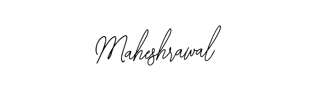 How to make Maheshrawal signature? Bearetta-2O07w is a professional autograph style. Create handwritten signature for Maheshrawal name. Maheshrawal signature style 12 images and pictures png