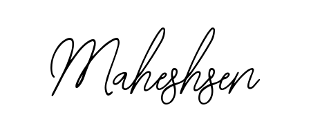 Discover the perfect balance of readability and style for Maheshsen with Bearetta-2O07w font. Create your dream signature today. Maheshsen signature style 12 images and pictures png