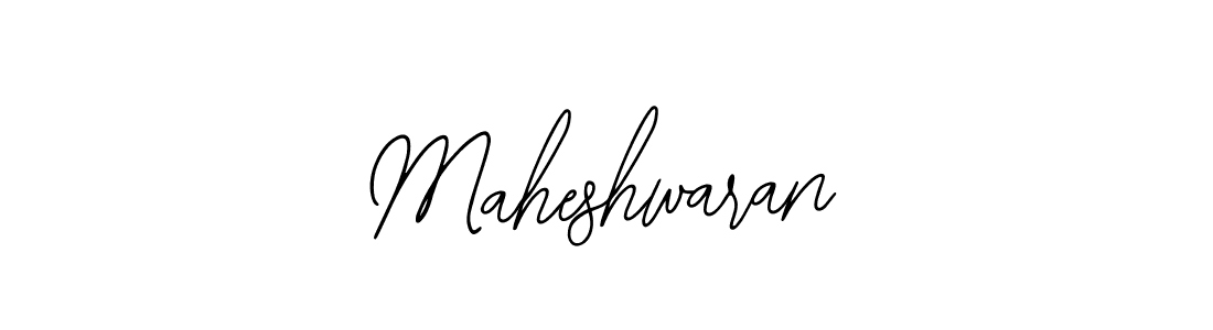 Use a signature maker to create a handwritten signature online. With this signature software, you can design (Bearetta-2O07w) your own signature for name Maheshwaran. Maheshwaran signature style 12 images and pictures png
