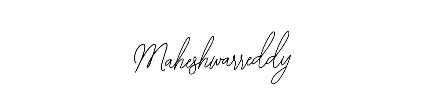 How to make Maheshwarreddy name signature. Use Bearetta-2O07w style for creating short signs online. This is the latest handwritten sign. Maheshwarreddy signature style 12 images and pictures png