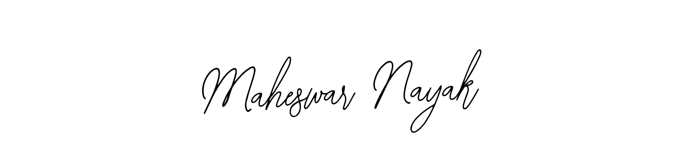 Also You can easily find your signature by using the search form. We will create Maheswar Nayak name handwritten signature images for you free of cost using Bearetta-2O07w sign style. Maheswar Nayak signature style 12 images and pictures png