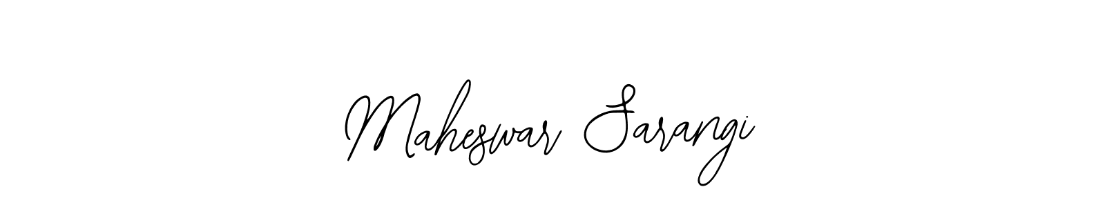 if you are searching for the best signature style for your name Maheswar Sarangi. so please give up your signature search. here we have designed multiple signature styles  using Bearetta-2O07w. Maheswar Sarangi signature style 12 images and pictures png