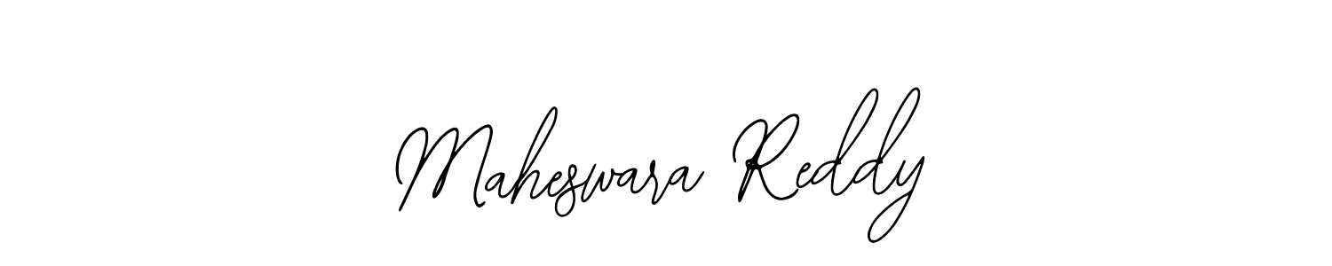 How to make Maheswara Reddy signature? Bearetta-2O07w is a professional autograph style. Create handwritten signature for Maheswara Reddy name. Maheswara Reddy signature style 12 images and pictures png