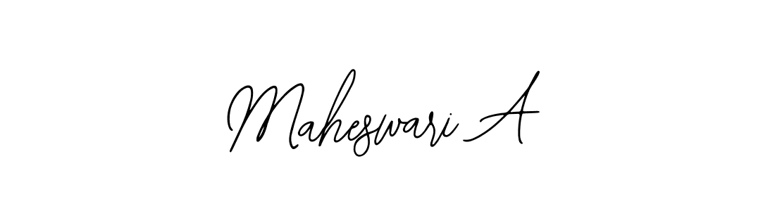 Create a beautiful signature design for name Maheswari A. With this signature (Bearetta-2O07w) fonts, you can make a handwritten signature for free. Maheswari A signature style 12 images and pictures png