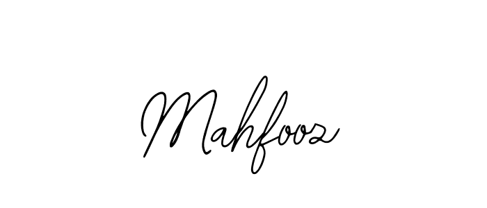 You should practise on your own different ways (Bearetta-2O07w) to write your name (Mahfooz) in signature. don't let someone else do it for you. Mahfooz signature style 12 images and pictures png